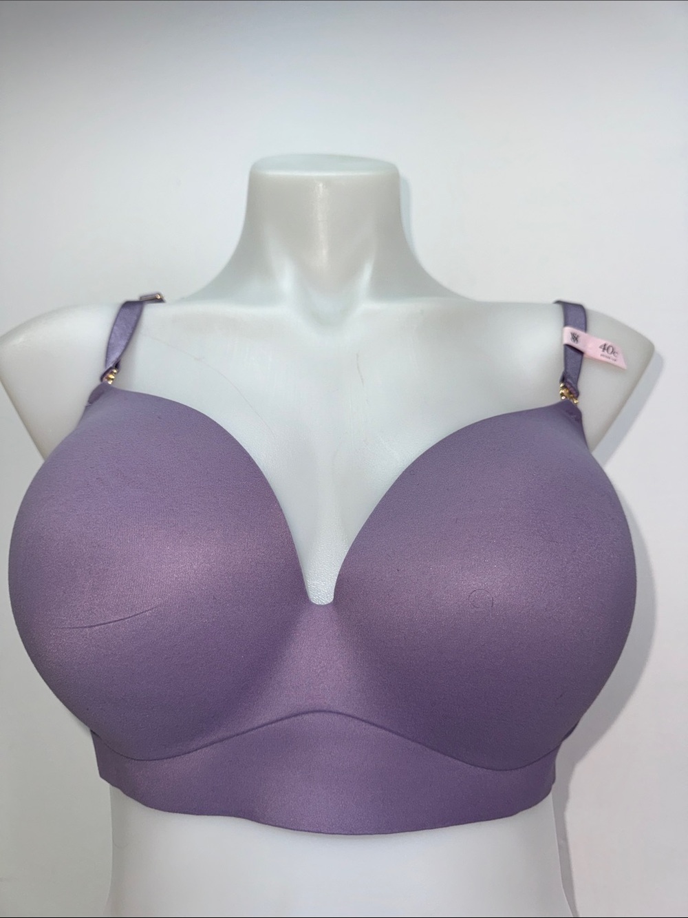 Victoria's Secret Smooth Lavender Molded T-Shirt Bra pushup sz 40C NWT